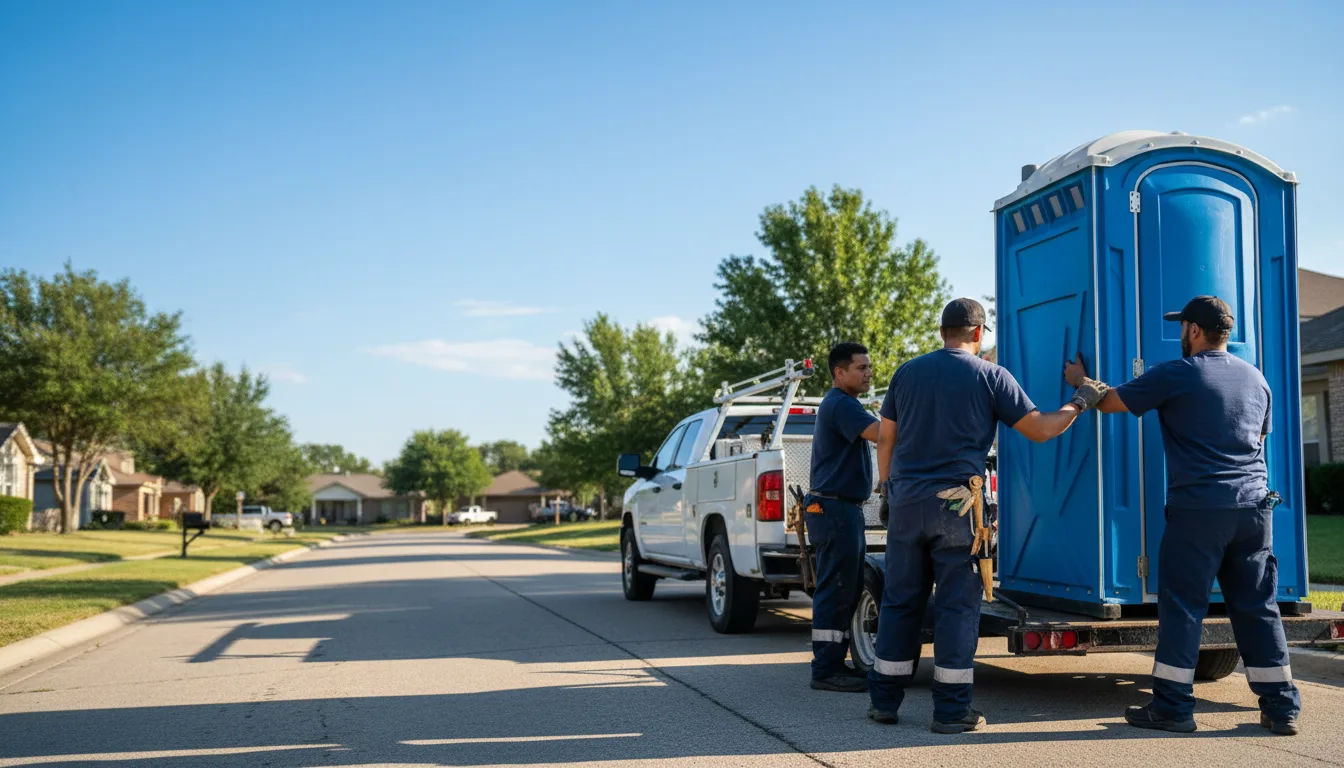 Portable Toilet Rental in Mcnabb, IL near me